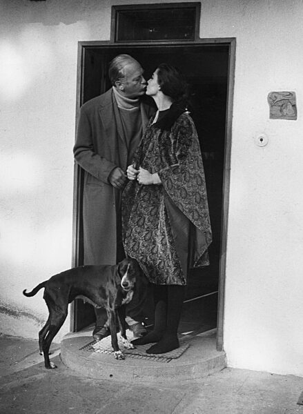 Curd Jürgens und Simone Bicheron, 1959