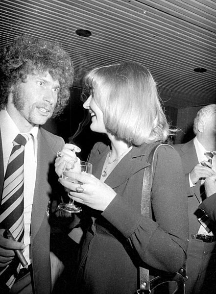 Paul Breitner bei der Feier zum WM Sieg in München, 1974