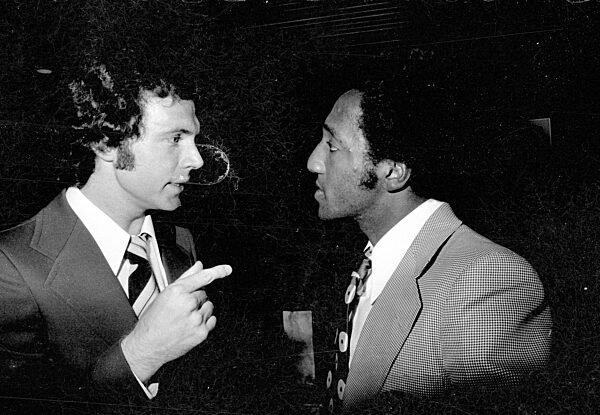 Franz Beckenbauer bei der Feier zum WM Sieg in München, 1974