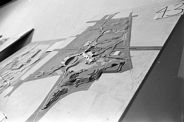 Jury-Sitzung zum Architektenwettbewerb für die Olympiabauten in München, 1967