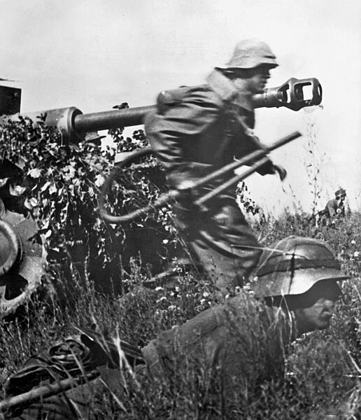 Deutsche Soldaten in den Kämpfen während "Zitadelle", 1943