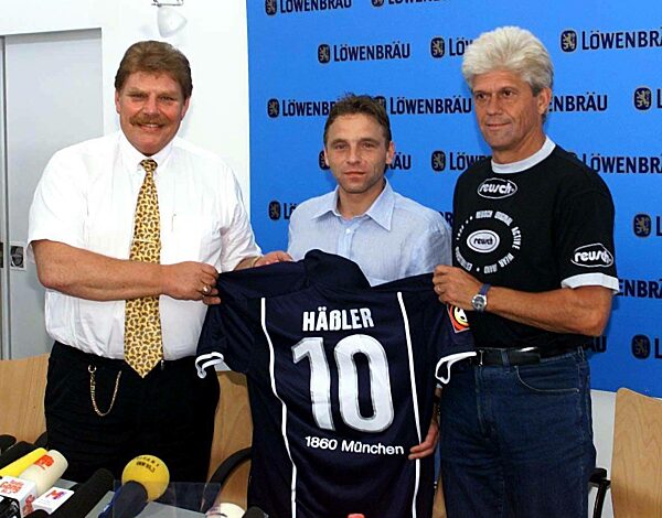 Thomas Haessler signs contract with TSV 1860 Munich, 1999