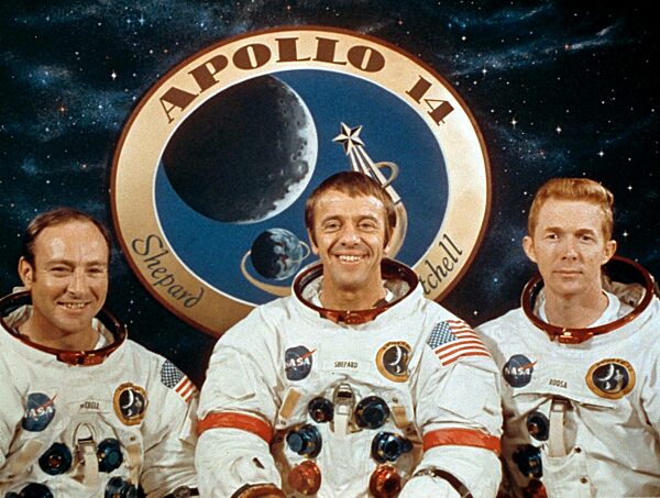 Astronauts of the Apollo 14 Shepard, Roosa, Mitchel