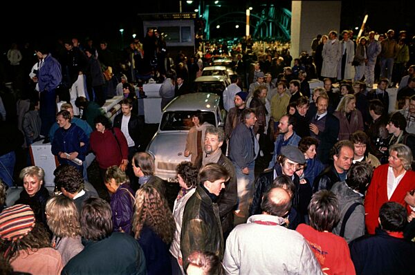 Maueröffnung in Berlin, 1989