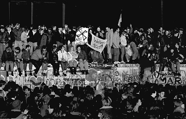 Maueröffnung in Berlin