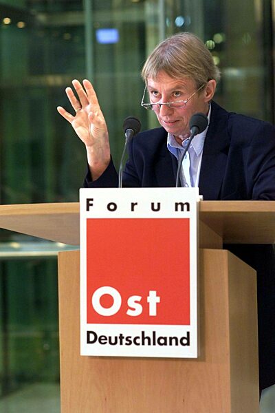 Regine Hildebrandt in Berlin 1999