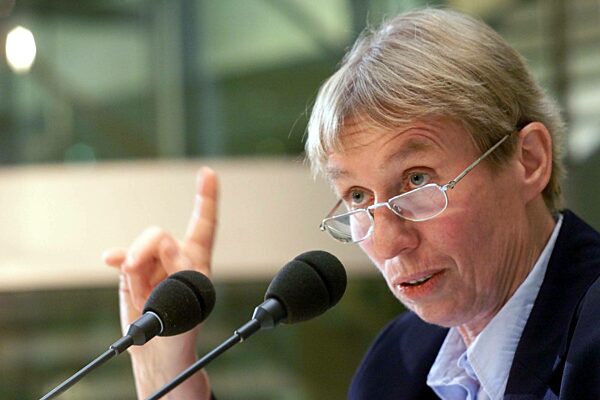 Regine Hildebrandt in Berlin 1999