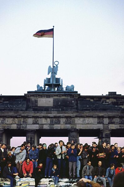 Maueröffnung in Berlin