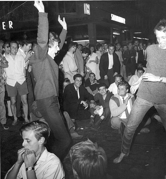 The Schwabing riots in June 1962