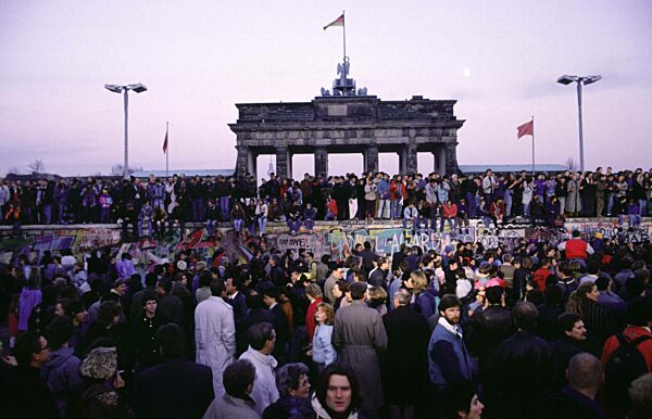 Maueröffnung in Berlin