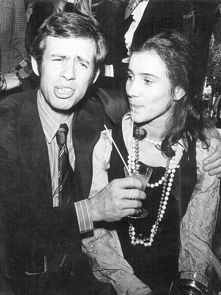 Willy Bogner with girlfriend Sonia Ribeiro, 1972