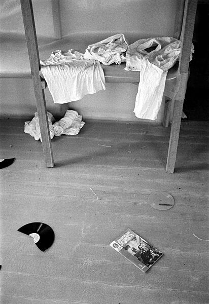 Prypjat, an abandoned city near the Chernobyl disaster site, 1990