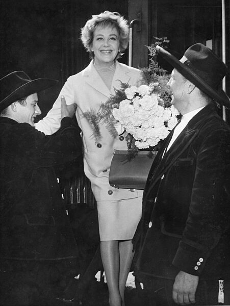 Hildegard Knef in Munich, 1958