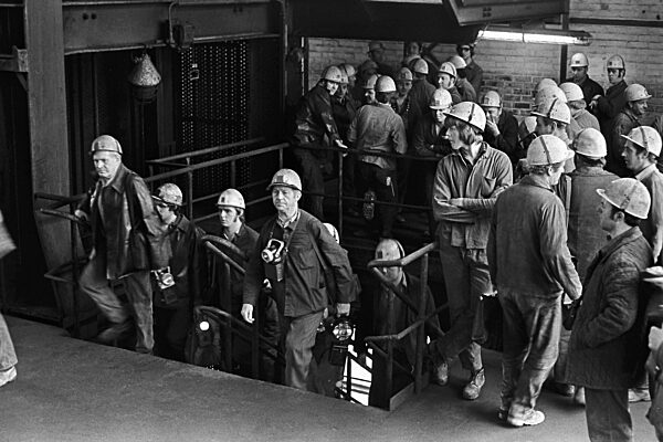 Miners in Bischofferode