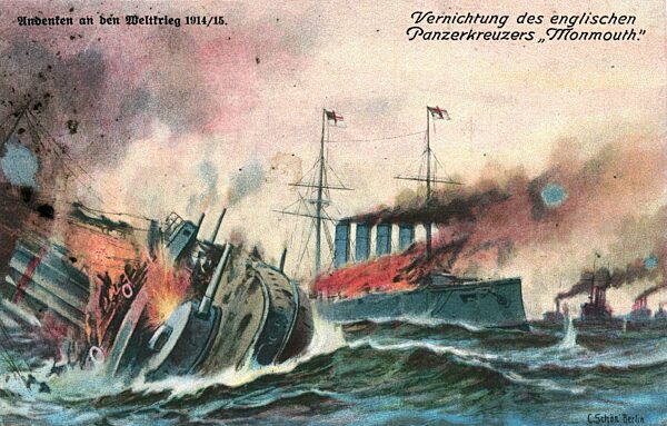 Monmouth-class cruiser, 1914