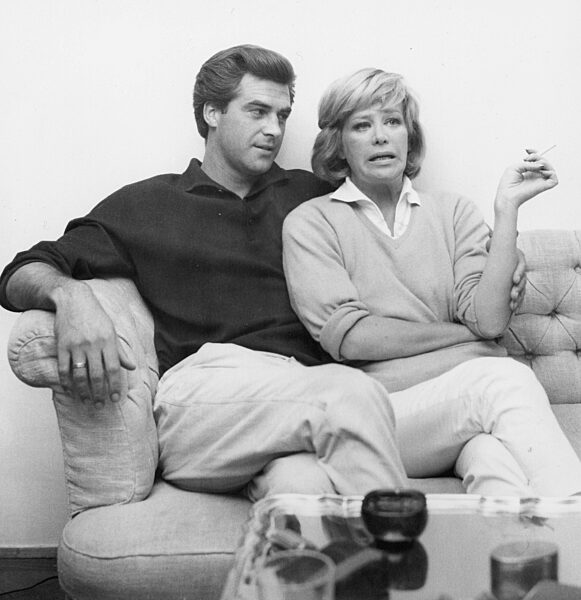 Hildegard Knef und David Cameron-Palastanga, 1962