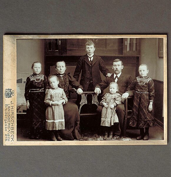 Familie historisch, 1900