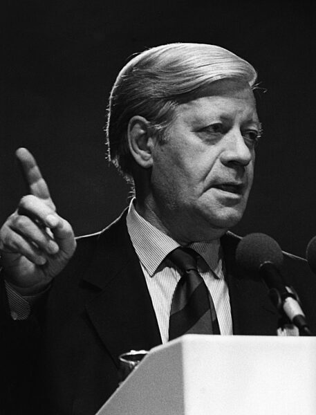 Helmut Schmidt, 1990