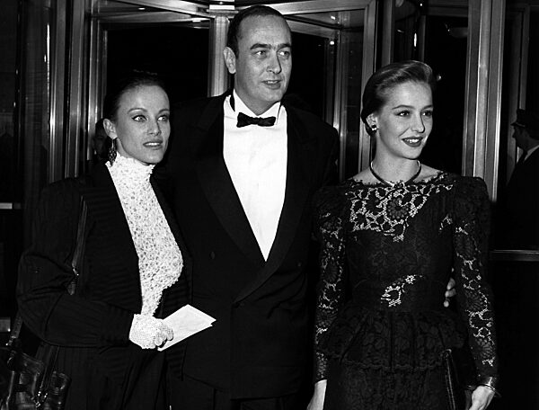 Sonja Kirchberger, Bernd Eichinger and Lisa Seitz, 1990