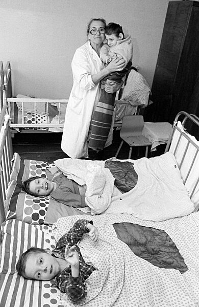 Consequences of the Chernobyl disaster: disabled children (1994)