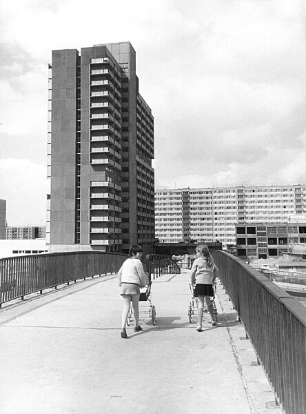The new development area Halle-Neustadt