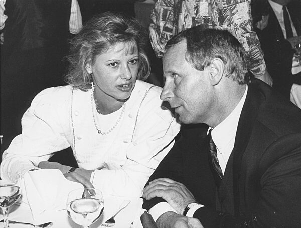 Berti Vogts und Ehefrau Monika, 1991