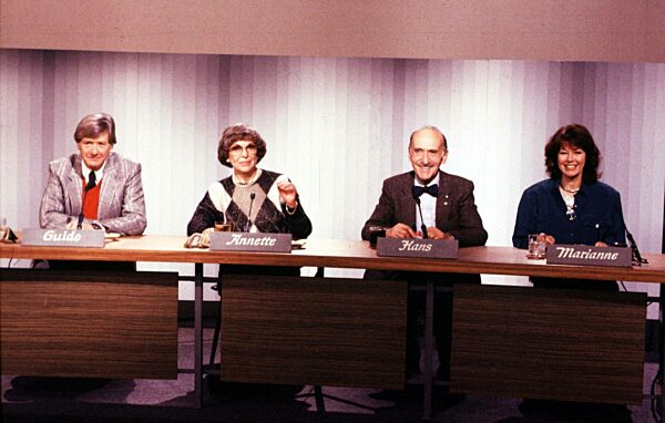 GUIDO BAUMANN MIT RATEKOLLEGEN IN WAS BIN ICH?