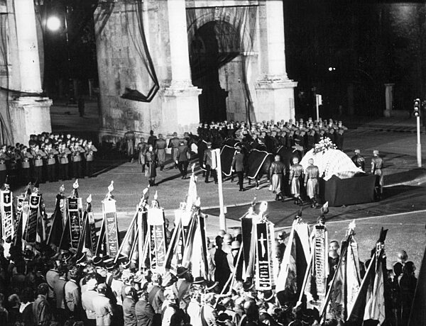 Trauerzug für Franz Josef Strauß, 1988