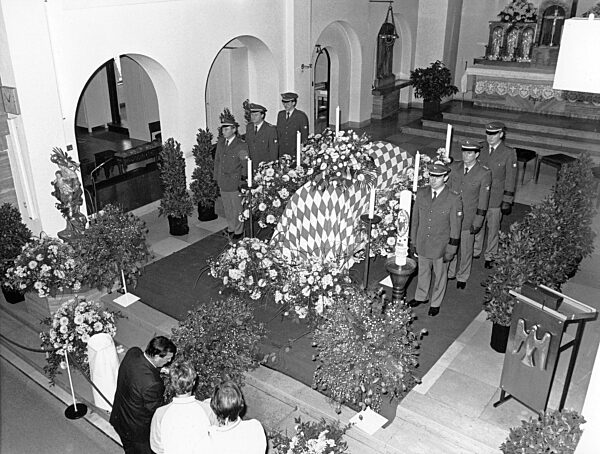 Beerdigung für Franz Josef Strauß, 1988