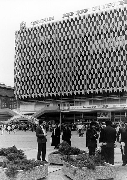 Department store at Alexplatz in East Berlin, 1972