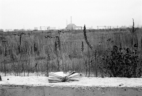 Prypjat, an abandoned city near the Chernobyl disaster site, 1990