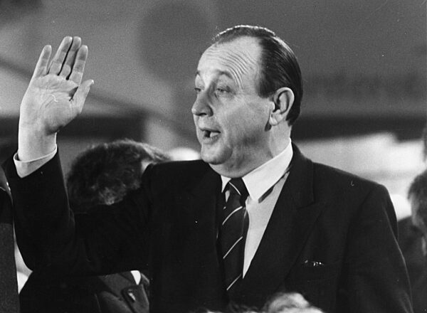 Hans-Dietrich Genscher in München, 1983