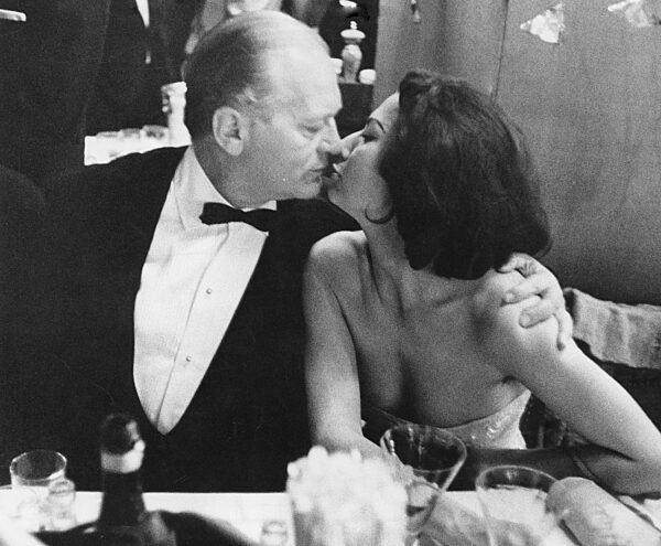 Curd Juergens and Simone Bicheron, 1960