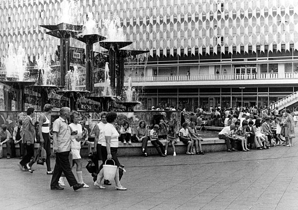Department store at Alexanderplatz in East Berlin, 1972