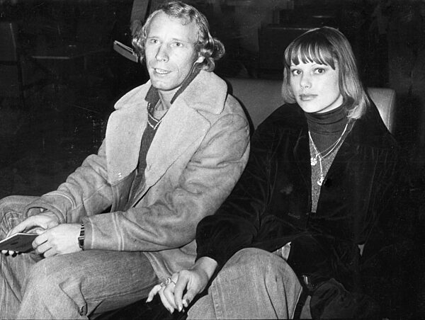 Berti Vogts und Freundin Monika Müller, 1975
