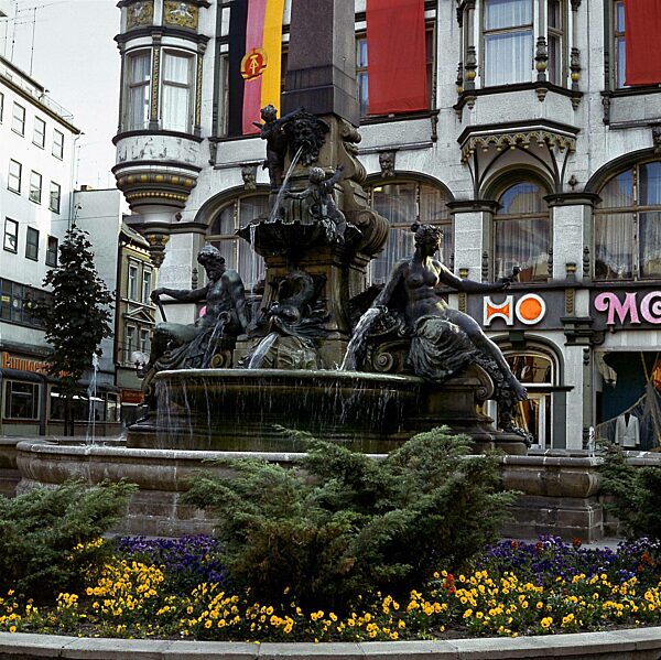 At Anger in Erfurt / GDR