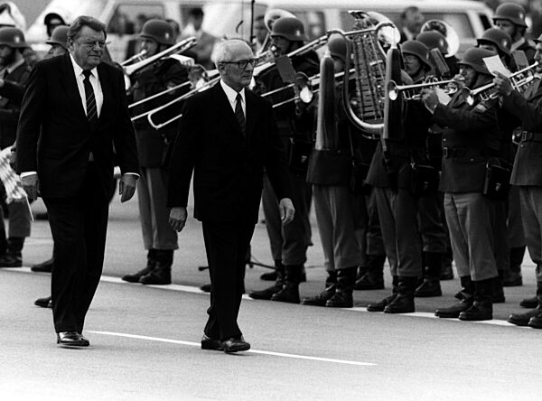 Erich Honecker, 1987