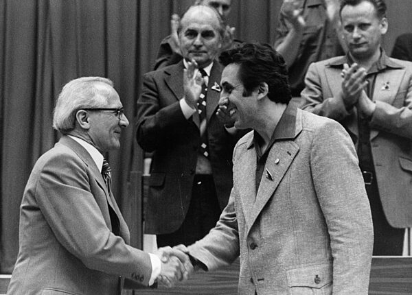 Erich Honecker mit Egon Krenz, 1976