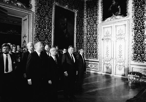 Erich Honecker in München, 1987