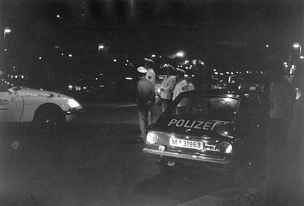 Olympic Games, 1972 Olympics, terrorist attack, roadblock of the police
