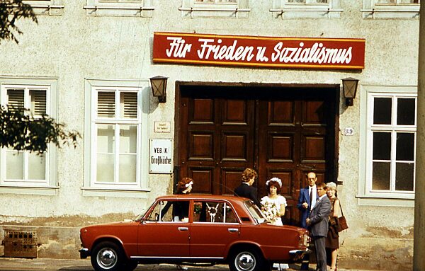 Wedding in Erfurt, 1980