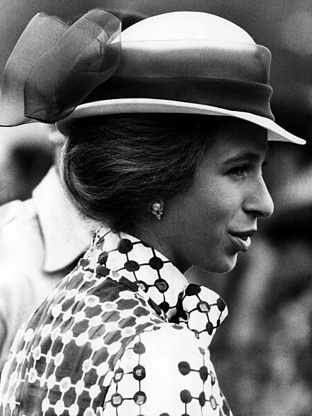 Princess Anne at the European Military Championships, 1977