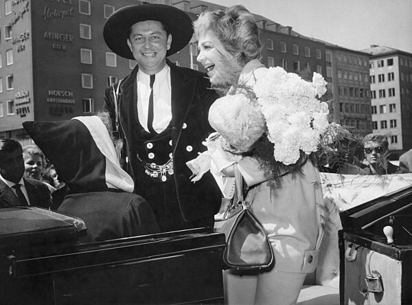 Hildegard Knef in München, 1958