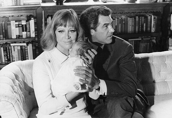 Hildegard Knef und David Cameron-Palastanga, 1968