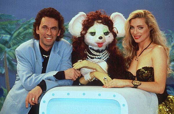 Hugo Egon Balder in the show Tutti Frutti