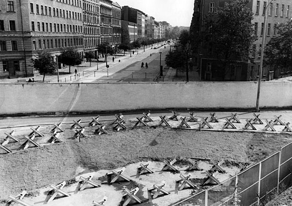 Grenzanlage der Berliner Mauer, 1972