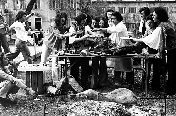 Greek festival in Munich, 1973