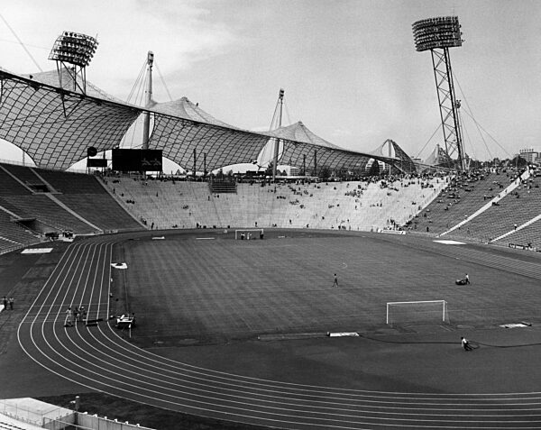 The Munich Olympic Stadium, 1972