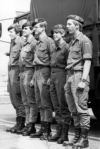 Women in the Bundeswehr, 1984