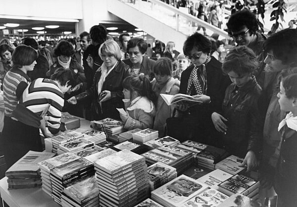 Bookstore in East Berlin, 1977